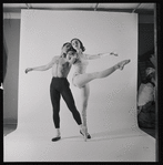 Francisco Moncion and Tanaquil Le Clercq in Afternoon of a Faun