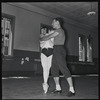 Janet Reed and Andre Eglevsky rehearsing Á La Française