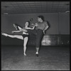 Janet Reed and Andre Eglevsky rehearsing Á La Française