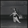 George Balanchine, Janet Reed and Andre Eglevsky during rehearsal of Á La Française