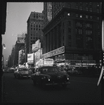 Bond sign marquee advertising New York City Ballet