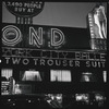 Bond sign marquee advertising New York City Ballet