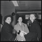 Members of New York City Ballet at Idlewild Airport, on their way to Covent Garden