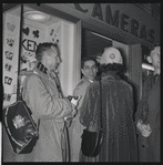 Members of New York City Ballet at Idlewild Airport, on their way to Covent Garden
