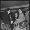 Members of New York City Ballet at Idlewild Airport, on their way to Covent Garden