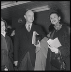 Members of New York City Ballet at Idlewild Airport, on their way to Covent Garden