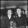 Members of New York City Ballet at Idlewild Airport, on their way to Covent Garden