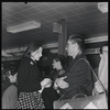 Members of New York City Ballet at Idlewild Airport, on their way to Covent Garden