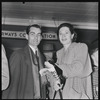 Members of New York City Ballet at Idlewild Airport, on their way to Covent Garden