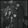 Members of New York City Ballet at Idlewild Airport, on their way to Covent Garden