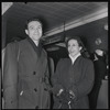 Members of New York City Ballet at Idlewild Airport, on their way to Covent Garden