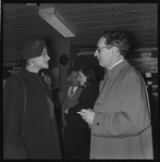 Members of New York City Ballet at Idlewild Airport, on their way to Covent Garden