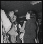 Members of New York City Ballet at Idlewild Airport, on their way to Covent Garden