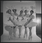 Patricia Wilde, Diana Adams, Maria Tallchief, Tanaquil Le Clercq, and Melissa Hayden in Caracole