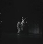 Janet Reed, Jacques d'Amboise, and Michael Maule in Filling Station