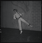 Janet Reed, Jacques d'Amboise, and Michael Maule in Filling Station