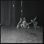 Janet Reed, Jacques d'Amboise, and Michael Maule in Filling Station