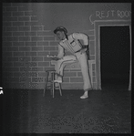Janet Reed, Jacques d'Amboise, and Michael Maule in Filling Station