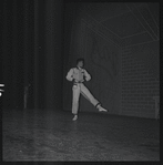 Janet Reed, Jacques d'Amboise, and Michael Maule in Filling Station