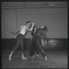 Choreographer Todd Bolender and dancers rehearsing The Miraculous Mandarin