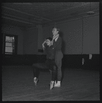 Choreographer Todd Bolender and dancers rehearsing The Miraculous Mandarin