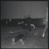 Choreographer Todd Bolender and dancers rehearsing The Miraculous Mandarin
