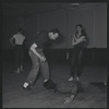 Choreographer Todd Bolender and dancers rehearsing The Miraculous Mandarin
