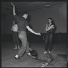 Choreographer Todd Bolender and dancers rehearsing The Miraculous Mandarin