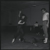 Choreographer Todd Bolender and dancers rehearsing The Miraculous Mandarin