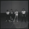 Choreographer Todd Bolender and dancers rehearsing The Miraculous Mandarin