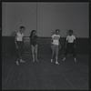 Choreographer Todd Bolender and dancers rehearsing The Miraculous Mandarin