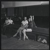 Choreographer Todd Bolender and dancers rehearsing The Miraculous Mandarin