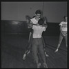 Choreographer Todd Bolender and dancers rehearsing The Miraculous Mandarin