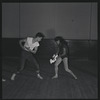 Choreographer Todd Bolender and dancers rehearsing The Miraculous Mandarin
