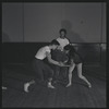 Choreographer Todd Bolender and dancers rehearsing The Miraculous Mandarin