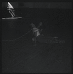 Choreographer Todd Bolender and dancers rehearsing The Miraculous Mandarin