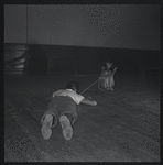 Choreographer Todd Bolender and dancers rehearsing The Miraculous Mandarin