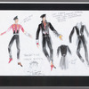Photocopies of Busker Alley costume designs