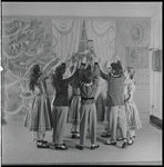 Michael Arshansky as Drosselmeyer and children in The Nutcracker
