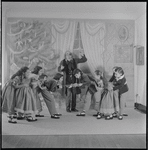 Michael Arshansky as Drosselmeyer and children in The Nutcracker