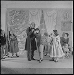 Michael Arshansky as Drosselmeyer and children in The Nutcracker