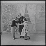 Michael Arshansky as Drosselmeyer and children in The Nutcracker