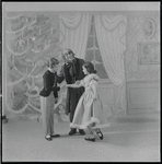 Michael Arshansky as Drosselmeyer and children in The Nutcracker