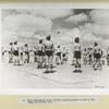 This photograph show children playing games in one of the camps for Polish boys.