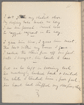 Holograph notebook [with Lady Gregory's poem "“Alas! A Woman may not love!” ]