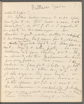Holograph notebook [with Lady Gregory's poem "“Alas! A Woman may not love!” ]