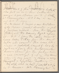 Holograph notebook [with Lady Gregory's poem "“Alas! A Woman may not love!” ]