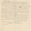 Codicil to my will. Typescripts of two corrected versions. Original and carbon of second version