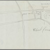 Pencil sketch of part of Xieng Khouang, province, Laos: showing the location of That Foun In the historic district of Muang Khoun town