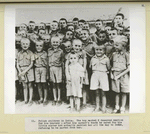 Polish children in India. The boy marked X deserves mention for his bravery.